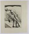 ANDRÉ DUNOYER DE SEGONZAC Group of 10 boxing etchings.